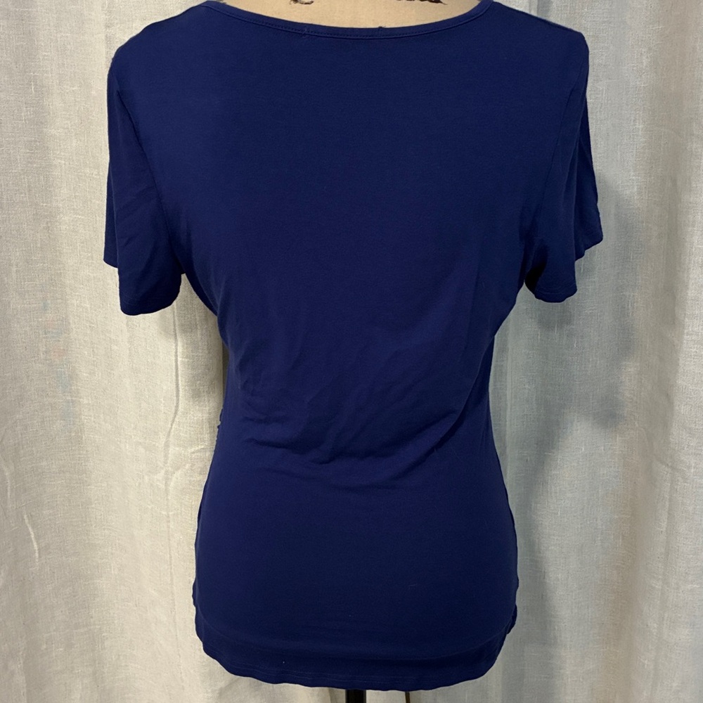 Mango Deep Blue Top - Picture 3 of 7